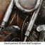 Motocyclette 1 par Primo - impression sur métal sans cadre