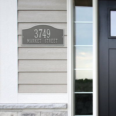 Personalized Address Plaque