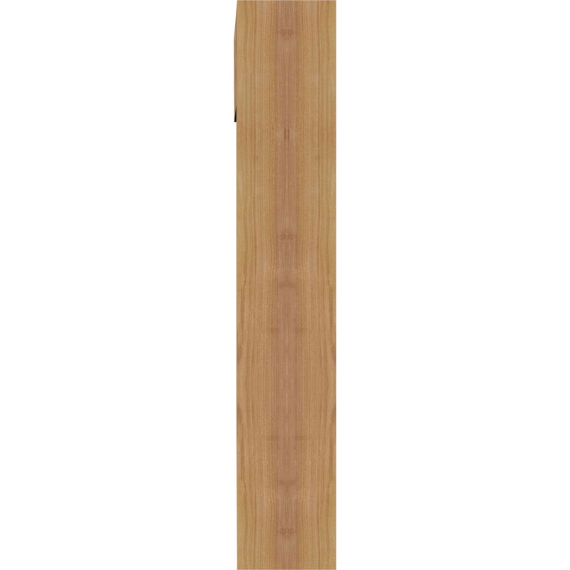 Support traditionnel en fer 4 po Legacy, H 23 po x P 20 po, Cèdre rouge de l'Ouest l 3 1/2 po x T 4 po (lisse
