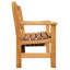 Bradon Solid Wood Pine Outdoor Bench-38420800-49501984