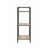 Antique Oak & Sandy Gray Finish Bookshelf-1920662932