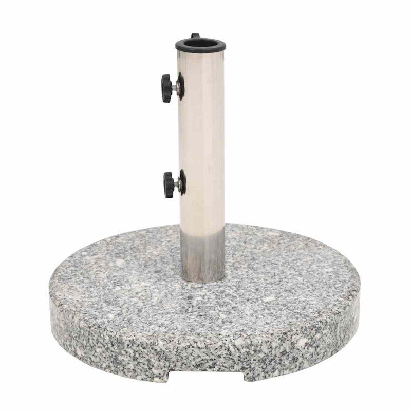 Porte-parasol d'extérieur moyen en granite