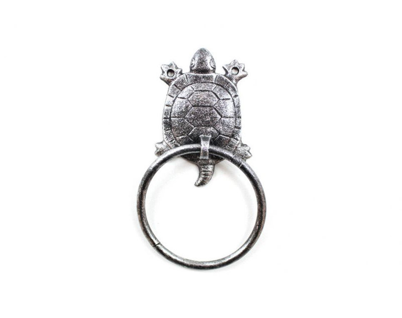 Towel Ring, Silver