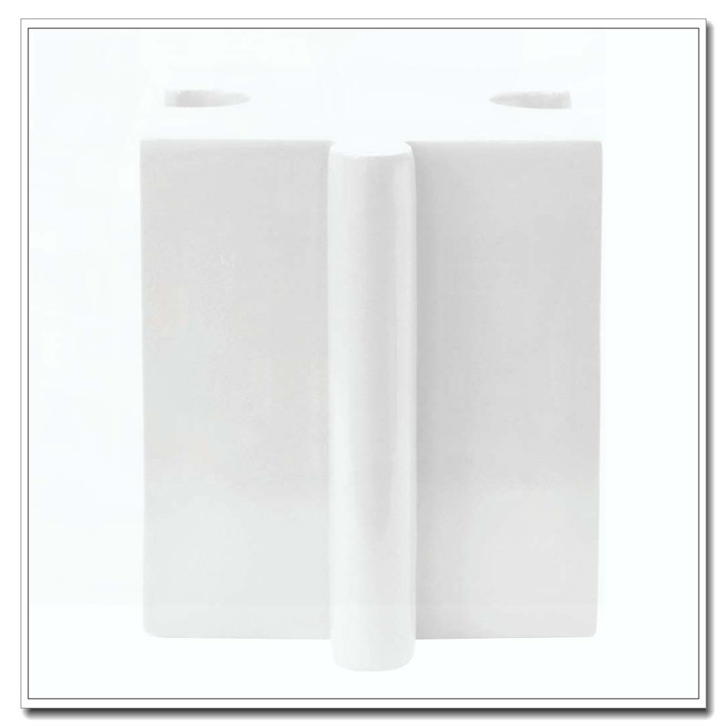 Table d'appoint Art, Blanc-1