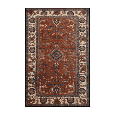 Tapis brun lavable à la machine