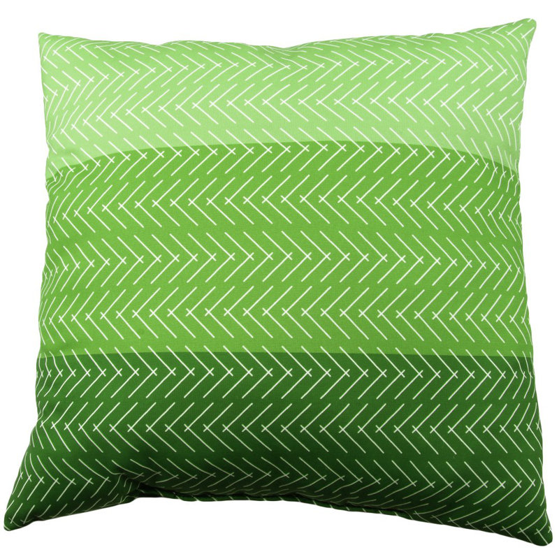 Oreiller à double face 13Color Block Hatch, Vert