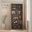 Ensemble de 2 armoires de rangement 66,9 po Retro Minimalisme-1138143518