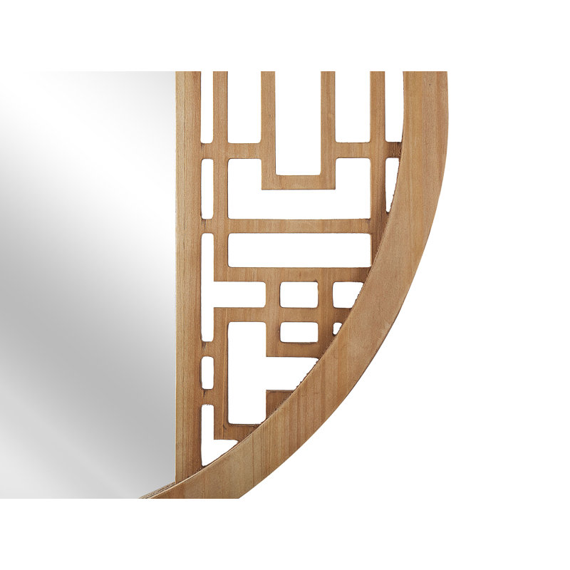 Encinoso Wood Flat Wall Mirror