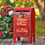 Ensemble de 2 boîtes aux lettres moyennes et petites "Letters to Santa"