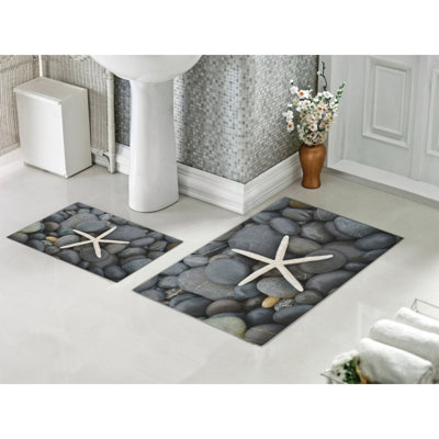 Ensemble de tapis de bain 2 pièces Diskson
