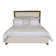 Louise/Lawrence King Upholstered Low Profile Panel Bed
