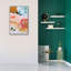  «Safe Passage» par Katherine Irvin, art mural sur toile, 26 po x 40 po