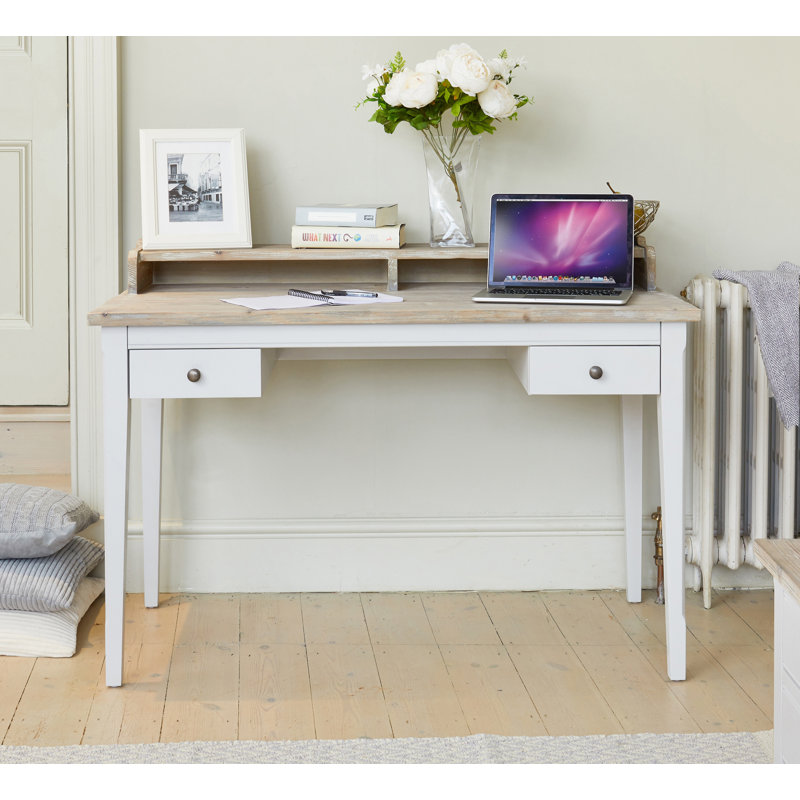Jamaul Solid Wood Executive Desk, 76 x 120 x 60