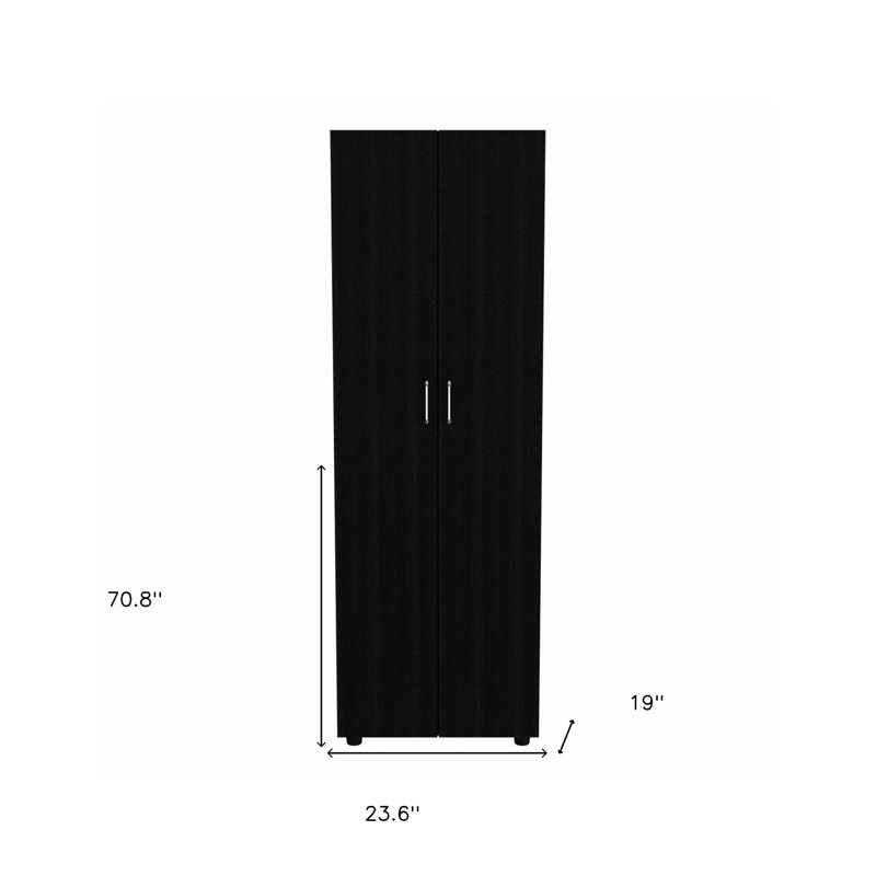 Commode combinée 71 "noire