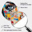 «I Pop Art Portrait», horloge murale-106199353