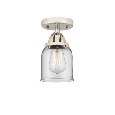 Glass Semi Flush Mount