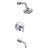 Purist Rite-Temp Pressure-Balancing Bath and Shower Faucet Trim with Push-Button Diverter, 7-3/4" Spout and Lever Handle, Valve Not Included-1751475-125493945