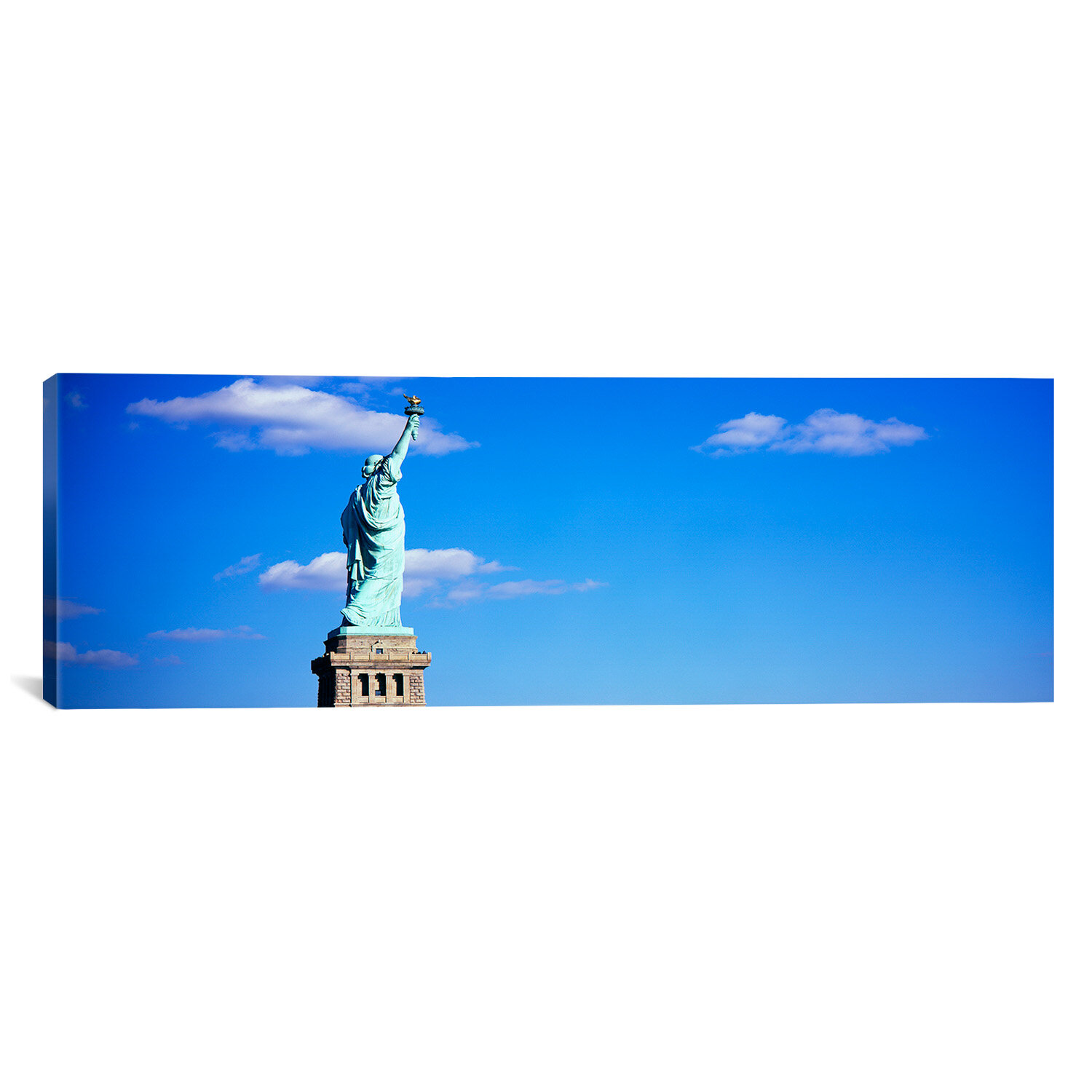 Statue of Liberty, as viewed from Liberty State Park. - Picture of