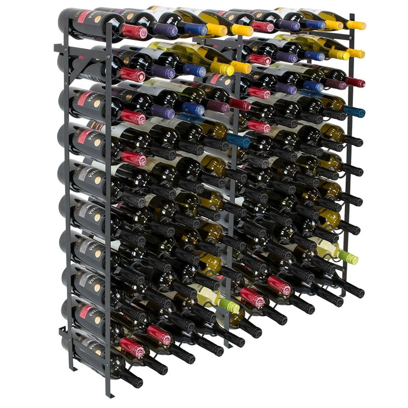  100 Bottle Floor Wine Bottle Rack
