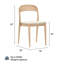 Chaise rembourrée Loar-118085872-118085871