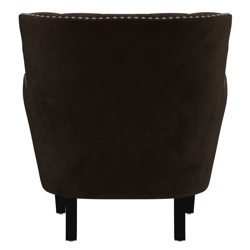 Fauteuil d'appoint Greylen, Brun