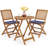 Milbourn Acacia 2 - Person Patio Conversation Set with Cushions-1503832281