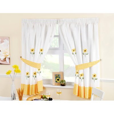 Joachim Semi Sheer Curtain Pair