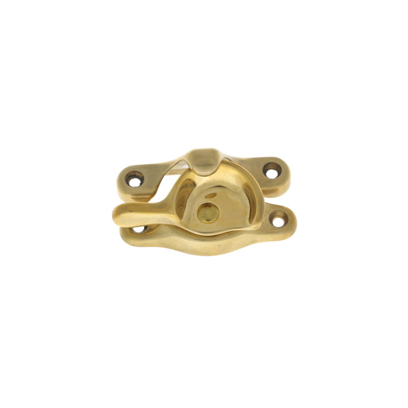 Solid Brass Small Sash Catch