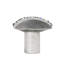Caché rectangle knob with center of 5 rivoli Swarovski Aurore Boreale Crystalsin Antique Brass-628062491