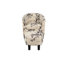 Fauteuil d'appoint moderne avec repose-pieds