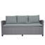 Canapé d'extérieur 6 pièces pour patio et jardin