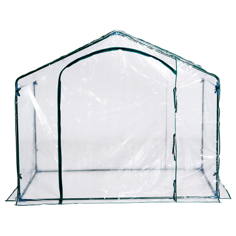 Serre adossée Iluminado, H 59 po x l 42 po x P 72 po, Transparent