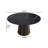 Mizel Round Metal Base Dining Table-390811378-350167682