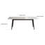 Stone Top Metal Base Dining Table