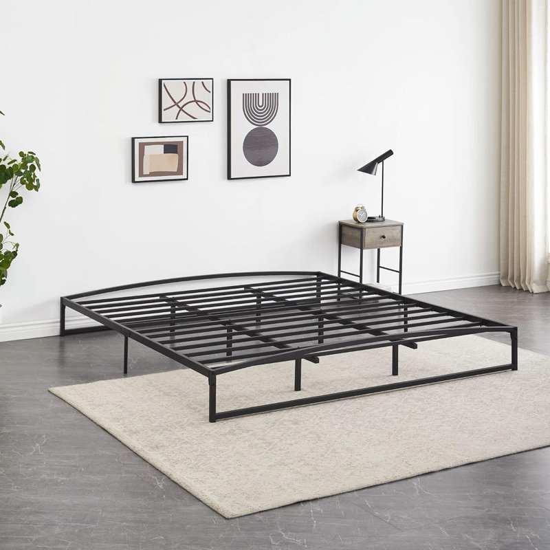Metal Open-Frame Bed, King