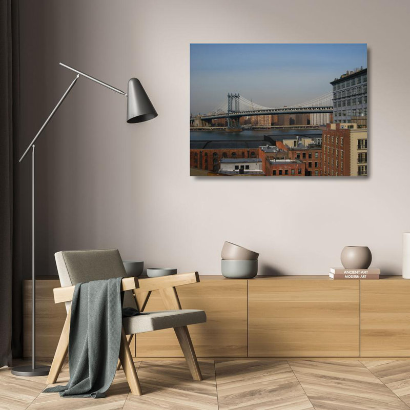 Pont de New York, Manhattan, H 18 po x l 24 po