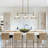 Nolia 3 - Light 34.5'' W Cone linear Kitchen Island Pendant UL Certified