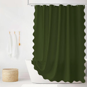 Brunn Shower Curtain with Hooks Included