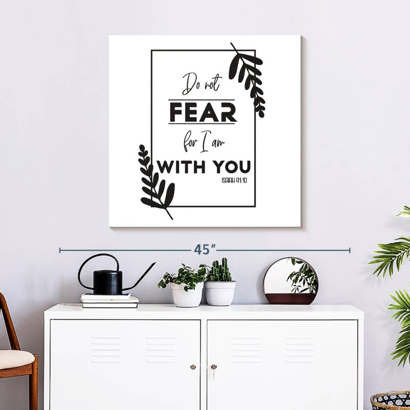 Javetta Christian Bible Verse, 30" H x 30" W