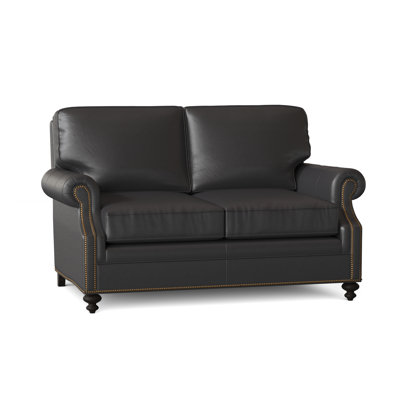 West Haven 59'' Leather Loveseat
