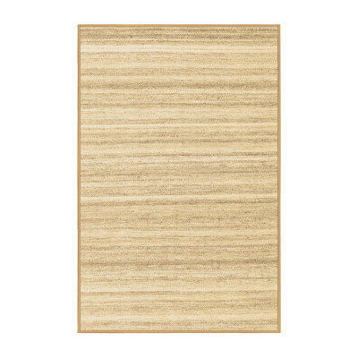 Tapis contemporains brun lavable à la machine 2578