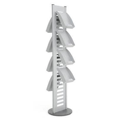 MT Displays 67.36 in. Rotating Pamplet Rack