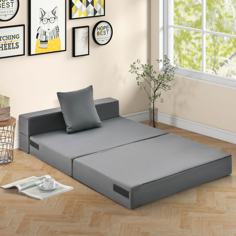 Matelas simple en mousse viscoélastique imprégnée de gel 6 po Alwyn Home Wahlen