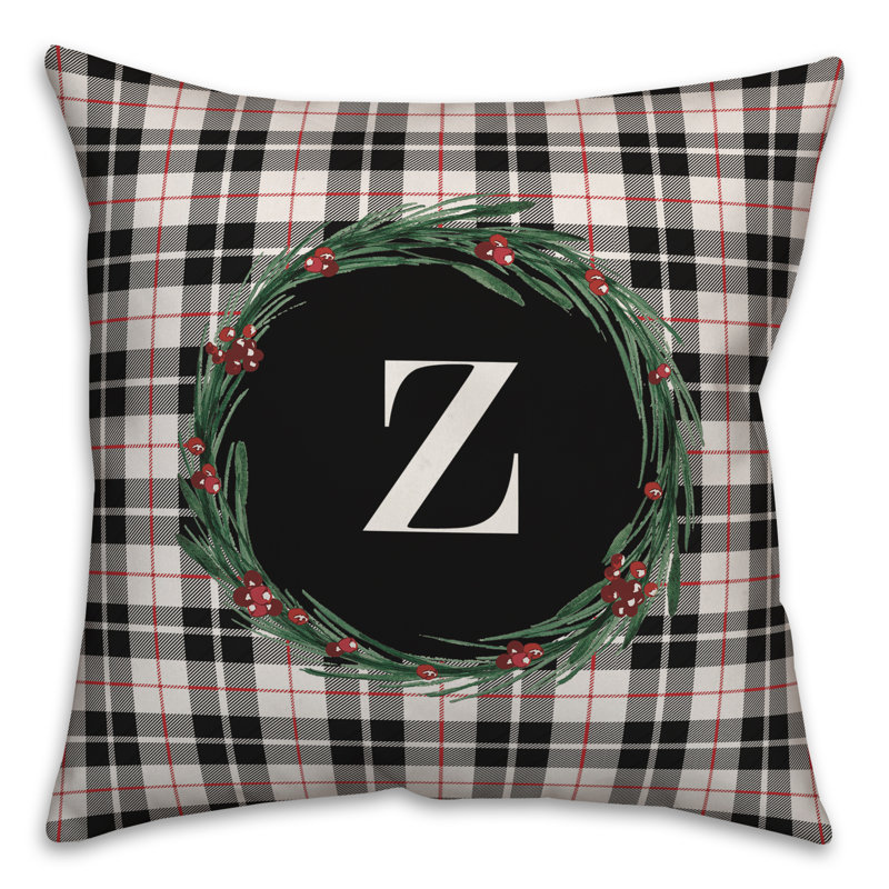 Housse de coussin carré et insert, Z