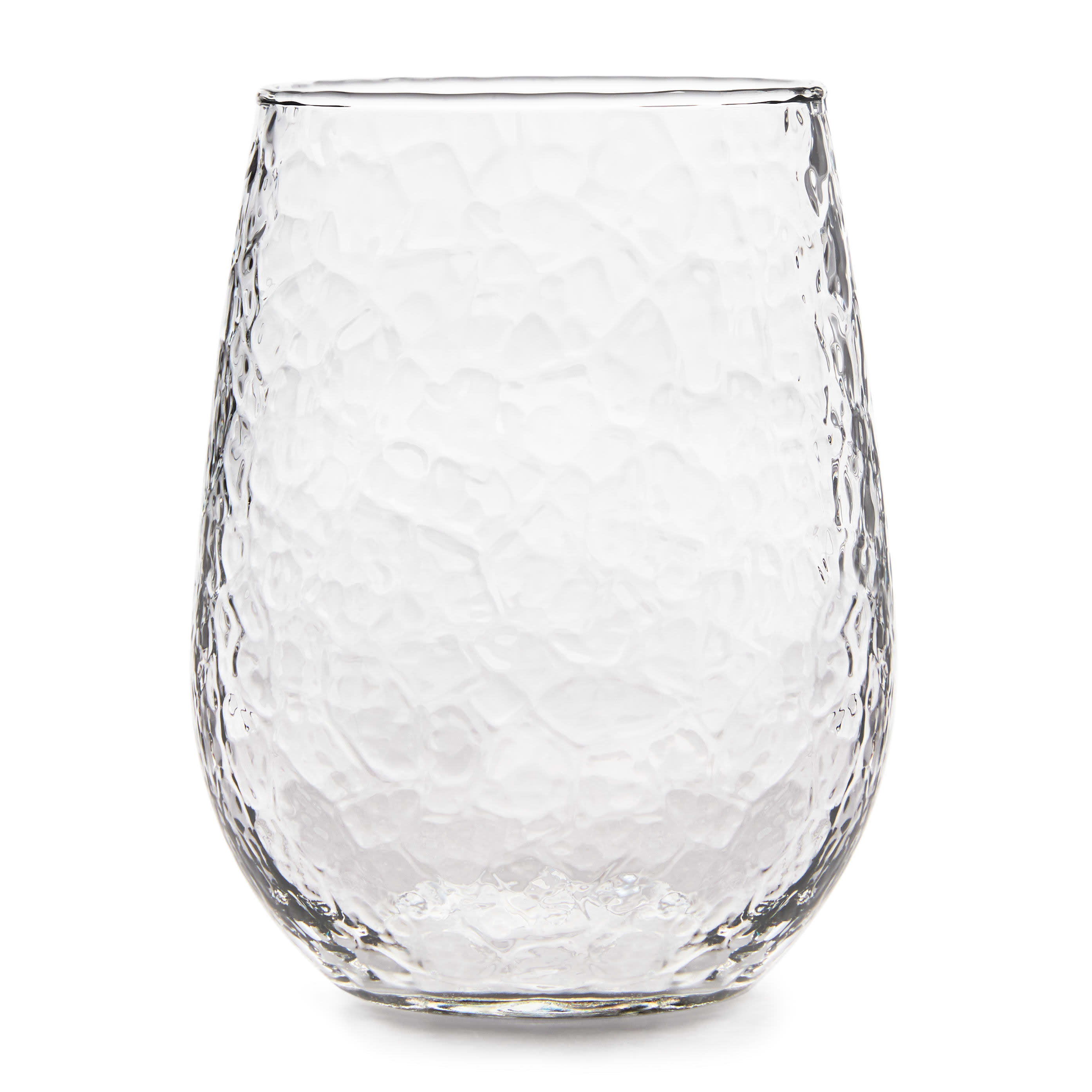 Hammered Libbey Stemless AllPurpose Wine Glasses & Reviews Joss & Main