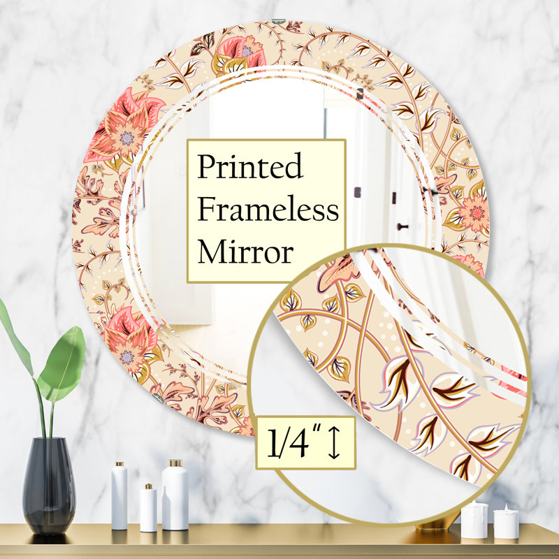 Miroir mural Oriental C, H 31,5 po x l po