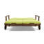 Canapé-lit double pour méridienne de patio-125134418