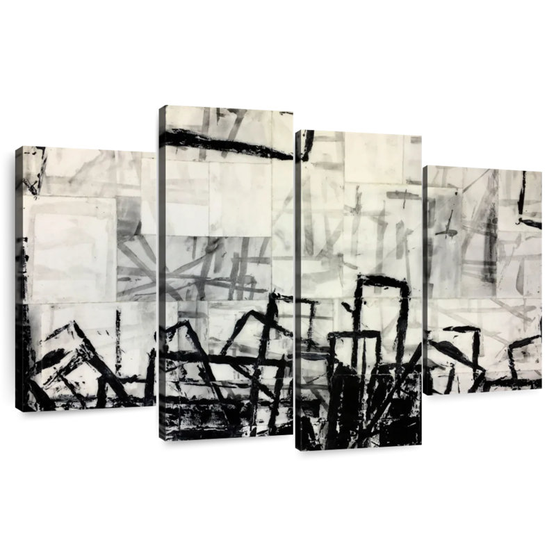 Avery Black And White Abstract