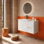 Meuble-lavabo flottant cube 36 "(RTA)