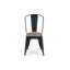 Lelystad Solid Wood Top Metal Base Dining Table